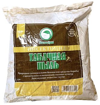 Пыль табачная 1кг Росток Грин (тля,моль,клещ,слизни,муравьи) 1/6
