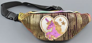 Сумка на пояс д/девочек  1/10
