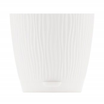 Горшок 2 литра Флис белый М8441 1/30