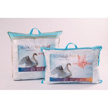 Подушка Лебяжий пух Рус.Сказка тик 50*70