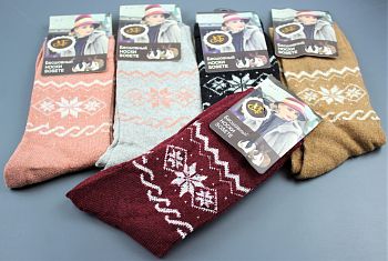 Носки Ж. вязан. шерсть VF FBR36 12/360