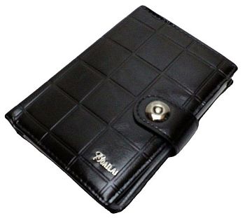 Портмоне Мужское +Паспорт+АвтоДокум Кожа на кнопке