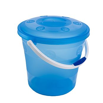 Ведро 16 литров фирменное с крышкой  Бриг