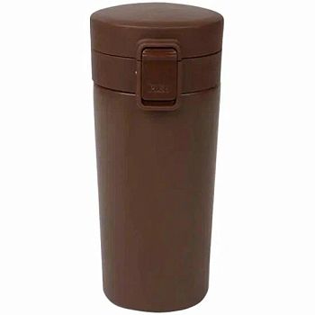 Термокружка Diolex 0,4л c кнопкой клапаном DXMV-450-5