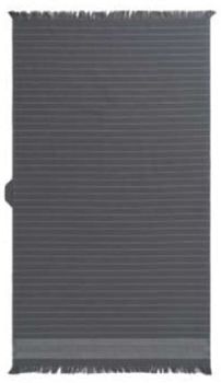 Полотенце мах. 50*90 серый с полоской цв.17-4013 20/5шт. Донецкая Мануфактура 250г/м2