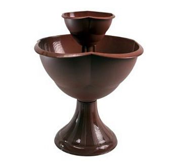 Горшок Кашпо 2-х ярусное "Водопад" терракот Бриг