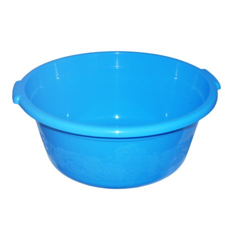 таз 25л с ручками голубой 24950