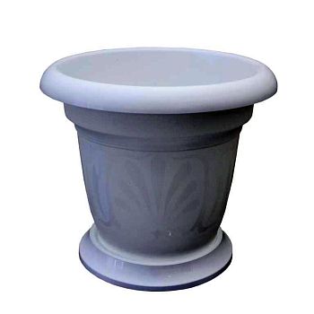 Горшок 2,5 литра Кашпо Тюльпан белый г.Пятигорск