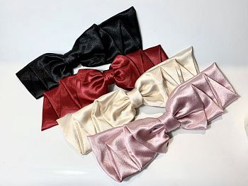 Заколка автомат Бант цветной UZ-134С 1/20