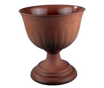 Горшок 18 литров вазон Венеция д40см М3133 коричневый 1/8