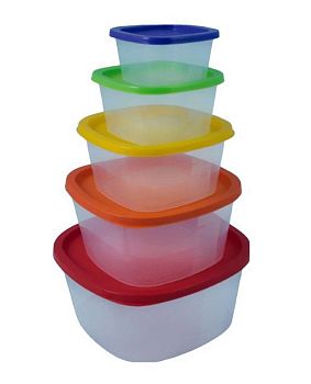 Контейнер Комплект 5шт (0,23;0,5;0,9;1,55;2,65л) 8008 1/18 Контейнер Комплект 5шт (0,23;0,5;0,9;1,55;2,65л) 8008 1/18