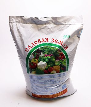 Грунт торфонавозный Садовая земля 25л 1/100