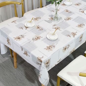 Клеенка столовая из плотного ПВХ на тканев основе (1,4*20м) NE-1490F