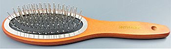 Расческа Массажка STELLA 9551 SHR деревянная 12/120