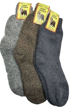 Носки М. супер теплые Собачья шерсть 10/160