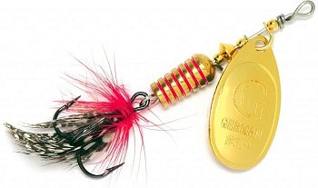 Блесна German латунь Golden Scorpion вертушка 10гр на блистере Блесна German латунь Golden Scorpion вертушка 10гр на блистере