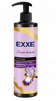Лосьон для рук и тела EXXE " Ирис и мускус " увлажняющий  250 мл 1/12