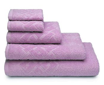 Полотенце мах. 50*90 розовый цв.15-3412 25/5шт. Донецкая Мануфактура 360г/м2