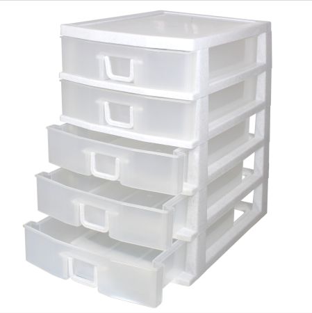 комод 5 белый 24873