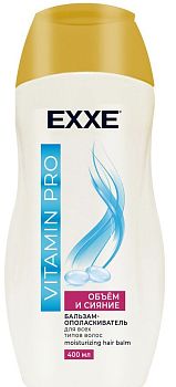 Бальзам-кондиционер д/волос EXXE VITAMIN PRO "Объём и сияние", 400мл (0570) 1/12 Бальзам-кондиционер д/волос EXXE VITAMIN PRO "Объём и сияние", 400мл (0570) 1/12