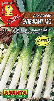 Лук порей Элефант МС ц/п 0,5г Аэлита*27 Лук порей Элефант МС ц/п 0,5г Аэлита*27