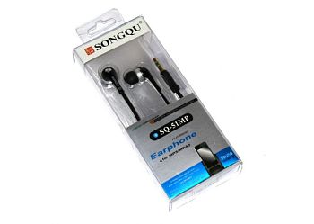 Наушники д/телефона SQ-51MP (силик.шнурок) 1/100