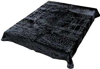 Плед 160*220 лепка"SMOON"2107-33 Графитовый 1/8