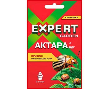 Актара, ВДГ 1,2гр EXPERT GARDEN (колорадский жук) 1/30/120шт