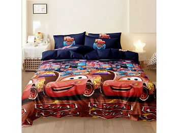 КПБ полисатин Аэлита 1,5сп Тачки