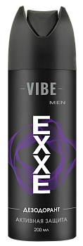 Дезодорант аэрозоль EXXE MEN мужской  VIBE, 200 мл 1/6