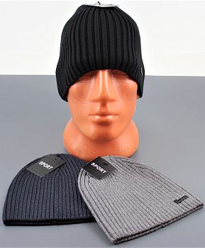 Шапка М. одинарная Sport без отворота 1/50