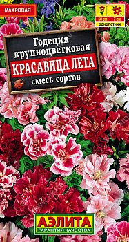 Цветы Годеция Красавица лета крцв, смесь ц/п 0,2г Аэлита*27 од Цветы Годеция Красавица лета крцв, смесь ц/п 0,2г Аэлита*27 од
