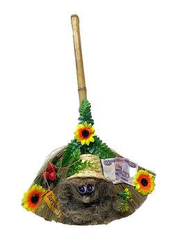 Домовой "Кузя" №27 Метла 65 см