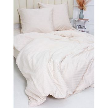 Простынь микросатин на резинке 160*200 Аэлита цв.бежевый