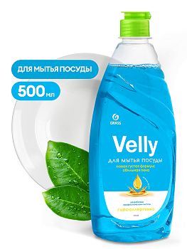 Средство для посуды Velly Нежные ручки 500мл 1/8 Средство для посуды Velly Нежные ручки 500мл 1/8