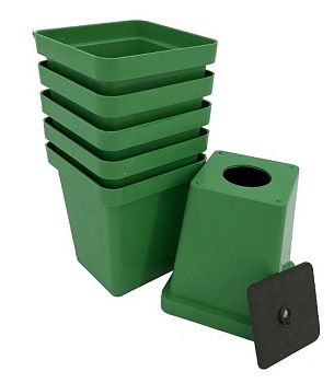 Стаканчик для рассады 0,2л съемн.дно (1уп=6шт) 1/50