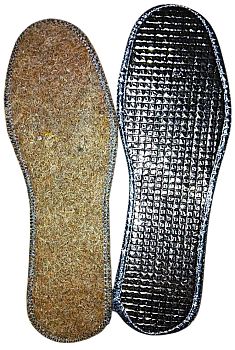 Стельки воилочные A-12T (5мм) с фольгой р.р. 100/600