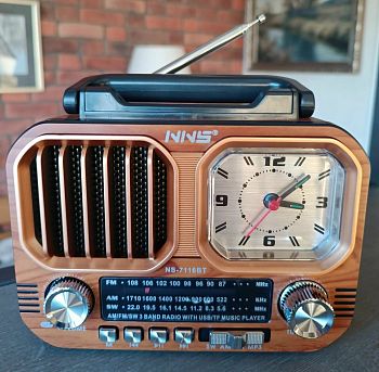 Радиоприёмник+колонка NS-7116BT (USB/AM/FM/SW) 1/5