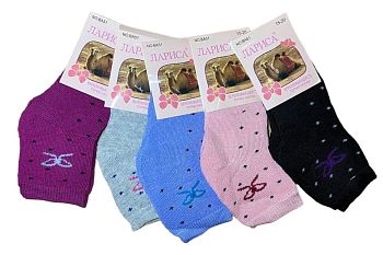 Носки Детские махровые для девочки Лариса ВА51 12/540