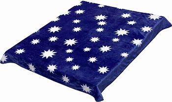 Плед 150*200 облегч"SMOON"3014-1 Звезды (двойная) 1/12