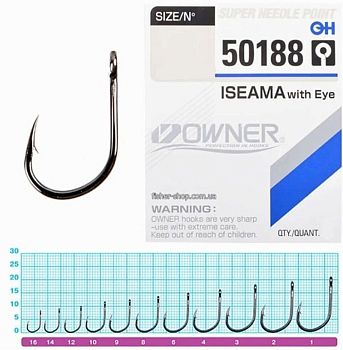 Крючки OWNER 10шт. № 12