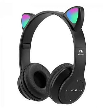Наушники WIRELESS (беспроводные,Bluetooth,большие,P47R)
