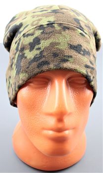 Шапка М. флисовая камуфляж 1/100