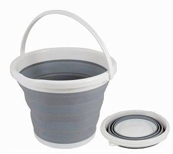 Ведро 5 литров складное силиконовое 1/50 Ведро 5 литров складное силиконовое 1/50