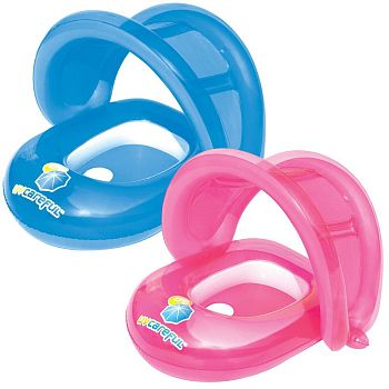 Круг для плавания 85*80см ЛОДОЧКА с сиденьем 34091