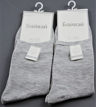 Носки М. Х.Б. Байвей Н859 серые 10/400