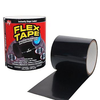 Изолента FLEX TAPE от протечек (чёрная) 1/100