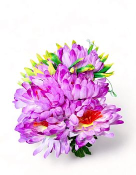 Хризантема 9голов 50см 1/20