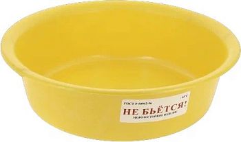 Таз 15л ОНЕСТ пищ.(желтый),морозоуст.Т15-0102