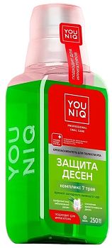 Ополаскиватель полости рта YOUNIQ Защита десен 250мл 